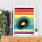 Nacnic Lámina en Estilo Abstracto Planetario. Llamativas y modernas Ilustraciones artísticas a todo color para el Diseño y Decoración de Interiores.-Artwork-Nacnic-Nacnic Estudio SL