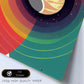 Nacnic Lámina en Estilo Abstracto Solar. Llamativas y modernas Ilustraciones artísticas a todo color para el Diseño y Decoración de Interiores.-Artwork-Nacnic-Nacnic Estudio SL