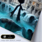Nacnic Lámina Fontana di Trevi Humilde al estilo de T. Burton. Ilustraciones de monumentos, ciudades, paises inspiradas en arte gótico y oscuro. Diseño y Decoración de Interiores.-Artwork-Nacnic-Nacnic Estudio SL