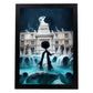 Nacnic Lámina Fontana di Trevi Humilde al estilo de T. Burton. Ilustraciones de monumentos, ciudades, paises inspiradas en arte gótico y oscuro. Diseño y Decoración de Interiores.-Artwork-Nacnic-A4-Sin marco-Nacnic Estudio SL