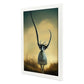 Nacnic Lámina Gacela Amable estilo T. Burton. Ilustraciones y pósters de animales inspirados en el arte gótico y oscuro de Burton. Diseño y Decoración de Interiores.-Artwork-Nacnic-Nacnic Estudio SL