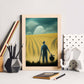 Nacnic Lámina Granjero Amistoso al estilo de T. Burton. Ilustraciones de profesiones y oficios inspiradas en arte gótico y oscuro. Diseño y Decoración de Interiores.-Artwork-Nacnic-Nacnic Estudio SL