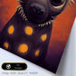 Nacnic Lámina Hiena Energético estilo T. Burton. Ilustraciones y pósters de animales inspirados en el arte gótico y oscuro de Burton. Diseño y Decoración de Interiores.-Artwork-Nacnic-Nacnic Estudio SL