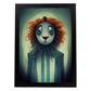 Nacnic Lámina León Amistoso estilo T. Burton. Ilustraciones y pósters de animales inspirados en el arte gótico y oscuro de Burton. Diseño y Decoración de Interiores.-Artwork-Nacnic-A4-Sin marco-Nacnic Estudio SL