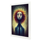 Nacnic Lámina León Dinámico estilo T. Burton. Ilustraciones y pósters de animales inspirados en el arte gótico y oscuro de Burton. Diseño y Decoración de Interiores.-Artwork-Nacnic-Nacnic Estudio SL