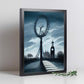 Nacnic Lámina London Eye Amistoso al estilo de T. Burton. Ilustraciones de monumentos, ciudades, paises inspiradas en arte gótico y oscuro. Diseño y Decoración de Interiores.-Artwork-Nacnic-Nacnic Estudio SL