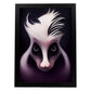 Nacnic Lámina Mofeta Racional estilo T. Burton. Ilustraciones y pósters de animales inspirados en el arte gótico y oscuro de Burton. Diseño y Decoración de Interiores.-Artwork-Nacnic-A4-Sin marco-Nacnic Estudio SL