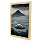 Nacnic Lámina Monte Fuji Intelectual al estilo de T. Burton. Ilustraciones de monumentos, ciudades, paises inspiradas en arte gótico y oscuro. Diseño y Decoración de Interiores.-Artwork-Nacnic-Nacnic Estudio SL