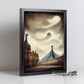 Nacnic Lámina Museo del Louvre Paciente al estilo de T. Burton. Ilustraciones de monumentos, ciudades, paises inspiradas en arte gótico y oscuro. Diseño y Decoración de Interiores.-Artwork-Nacnic-Nacnic Estudio SL