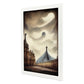 Nacnic Lámina Museo del Louvre Paciente al estilo de T. Burton. Ilustraciones de monumentos, ciudades, paises inspiradas en arte gótico y oscuro. Diseño y Decoración de Interiores.-Artwork-Nacnic-Nacnic Estudio SL