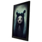 Nacnic Lámina Oso pardo Amable estilo T. Burton. Ilustraciones y pósters de animales inspirados en el arte gótico y oscuro de Burton. Diseño y Decoración de Interiores.-Artwork-Nacnic-Nacnic Estudio SL