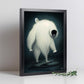 Nacnic Lámina Oso polar Generoso estilo T. Burton. Ilustraciones y pósters de animales inspirados en el arte gótico y oscuro de Burton. Diseño y Decoración de Interiores.-Artwork-Nacnic-Nacnic Estudio SL