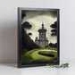 Nacnic Lámina Palacio de la Pena Decidido al estilo de T. Burton. Ilustraciones de monumentos, ciudades, paises inspiradas en arte gótico y oscuro. Diseño y Decoración de Interiores.-Artwork-Nacnic-Nacnic Estudio SL