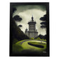 Nacnic Lámina Palacio de la Pena Decidido al estilo de T. Burton. Ilustraciones de monumentos, ciudades, paises inspiradas en arte gótico y oscuro. Diseño y Decoración de Interiores.-Artwork-Nacnic-A4-Sin marco-Nacnic Estudio SL