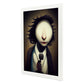 Nacnic Lámina Periodista Cooperativo al estilo de T. Burton. Ilustraciones de profesiones y oficios inspiradas en arte gótico y oscuro. Diseño y Decoración de Interiores.-Artwork-Nacnic-Nacnic Estudio SL