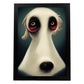 Nacnic Lámina Perro estilo T. Burton. Ilustraciones y pósters de animales inspirados en el arte gótico y oscuro de Burton. Diseño y Decoración de Interiores.-Artwork-Nacnic-A4-Sin marco-Nacnic Estudio SL