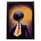 Nacnic Lámina Político Responsable al estilo de T. Burton. Ilustraciones de profesiones y oficios inspiradas en arte gótico y oscuro. Diseño y Decoración de Interiores.-Artwork-Nacnic-A4-Sin marco-Nacnic Estudio SL