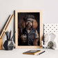 Nacnic Lámina Poodle 2 Creativo en estilo Fotografía a todo color. Divertidas ilustraciones realistas de animales con ropa humana. Diseño y Decoración de Interiores.-Artwork-Nacnic-Nacnic Estudio SL
