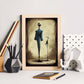 Nacnic Lámina Sastre Sociable al estilo de T. Burton. Ilustraciones de profesiones y oficios inspiradas en arte gótico y oscuro. Diseño y Decoración de Interiores.-Artwork-Nacnic-Nacnic Estudio SL