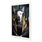 Nacnic Lámina Vallhund Dinámico en estilo Fotografía a todo color. Divertidas ilustraciones realistas de animales con ropa humana. Diseño y Decoración de Interiores.-Artwork-Nacnic-Nacnic Estudio SL