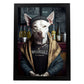 Nacnic Lámina Vallhund Dinámico en estilo Fotografía a todo color. Divertidas ilustraciones realistas de animales con ropa humana. Diseño y Decoración de Interiores.-Artwork-Nacnic-A4-Sin marco-Nacnic Estudio SL