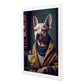 Nacnic Lámina Vallhund Encantador en estilo Fotografía a todo color. Divertidas ilustraciones realistas de animales con ropa humana. Diseño y Decoración de Interiores.-Artwork-Nacnic-Nacnic Estudio SL