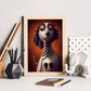 Nacnic Lámina Veterinario Amistoso estilo T. Burton. Ilustraciones y pósters de animales inspirados en el arte gótico y oscuro de Burton. Diseño y Decoración de Interiores.-Artwork-Nacnic-Nacnic Estudio SL