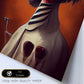 Nacnic Lámina Veterinario Amistoso estilo T. Burton. Ilustraciones y pósters de animales inspirados en el arte gótico y oscuro de Burton. Diseño y Decoración de Interiores.-Artwork-Nacnic-Nacnic Estudio SL