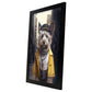 Nacnic Lámina Yorkshire Creativo en estilo Fotografía a todo color. Divertidas ilustraciones realistas de animales con ropa humana. Diseño y Decoración de Interiores.-Artwork-Nacnic-Nacnic Estudio SL
