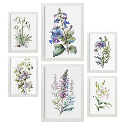 Conjunto Lilia de Nacnic - Láminas Estéticas para Pared