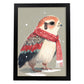 Nacnic lindo baby halcon con rojo. Estampados de arte de pared estético para el diseño de dormitorio o sala de estar.-Artwork-Nacnic-A4-Sin marco-Nacnic Estudio SL