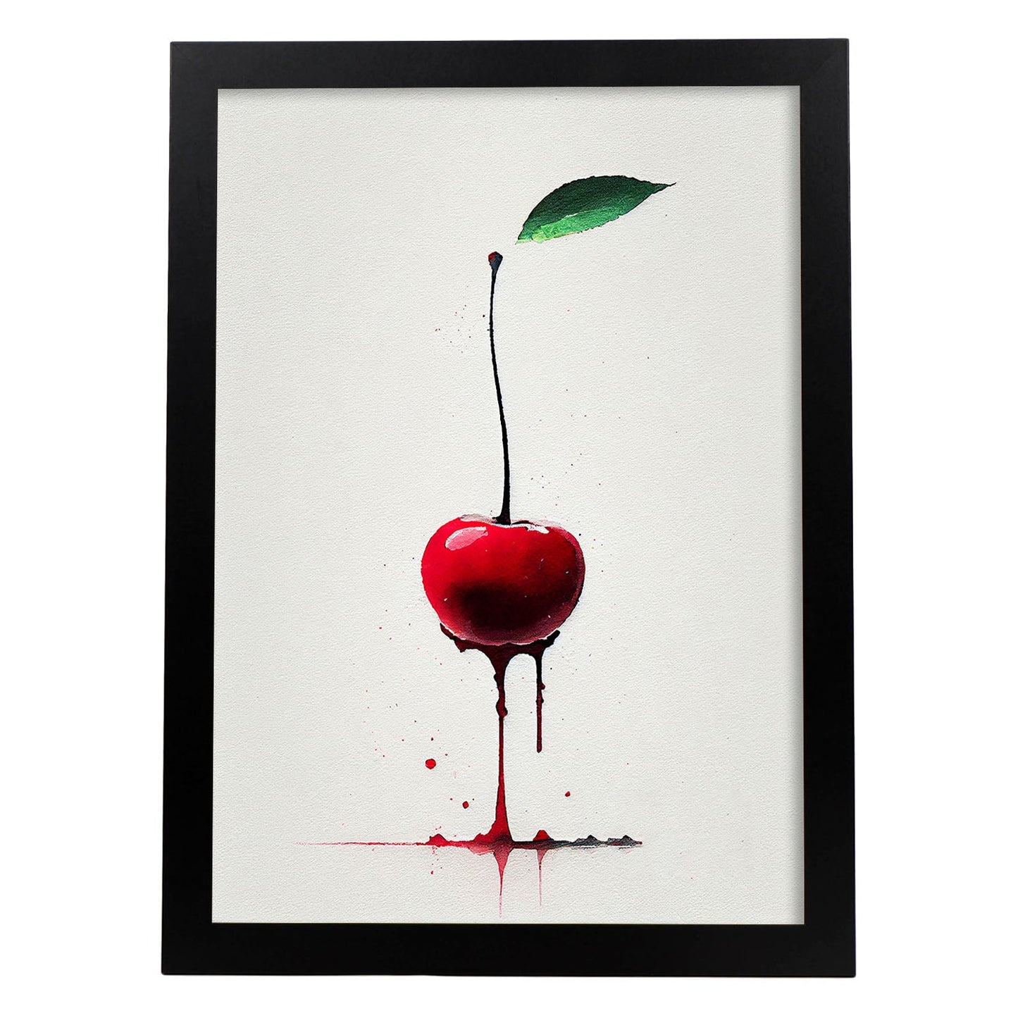 Nacnic minimalist Cherry_2. Aesthetic Wall Art Prints for Bedroom or Living Room Design.