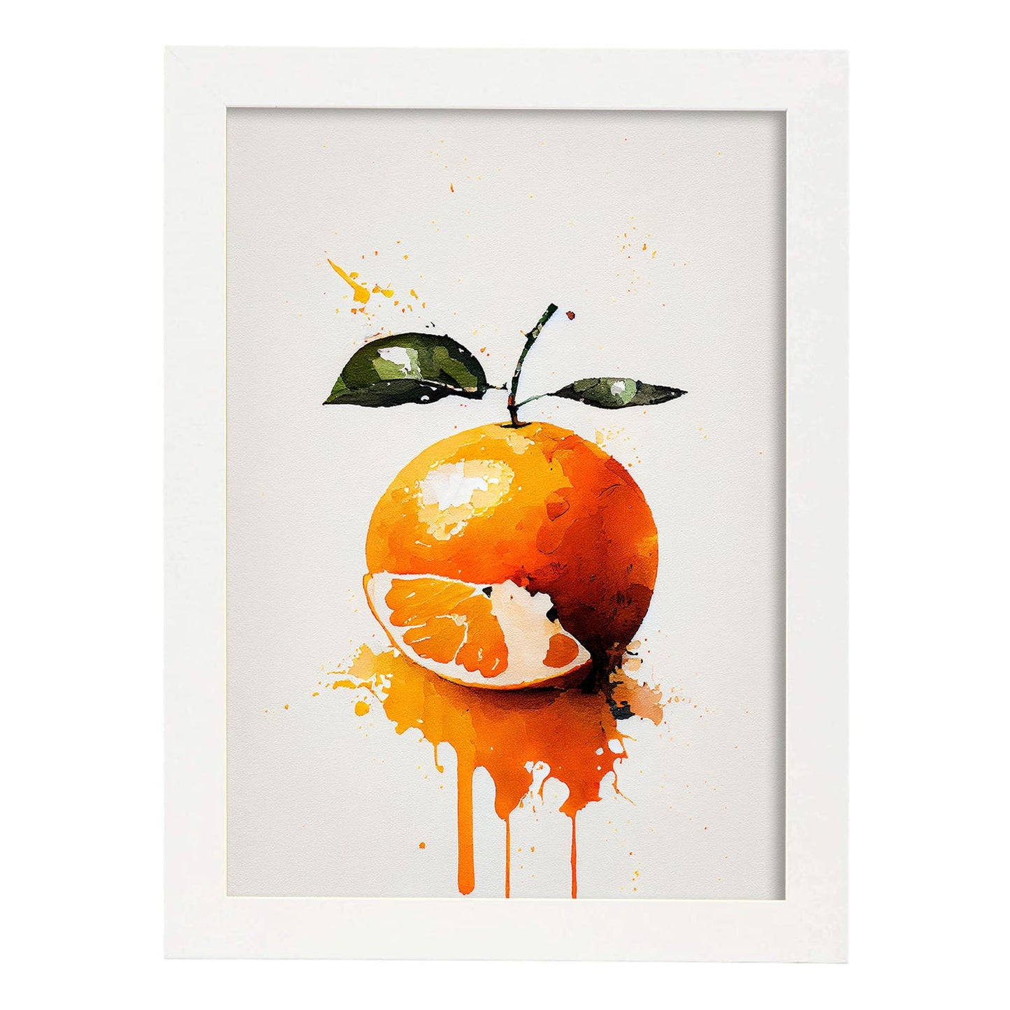 Nacnic minimalist Clementine. Aesthetic Wall Art Prints for Bedroom or Living Room Design.-Artwork-Nacnic-A4-Marco Blanco-Nacnic Estudio SL