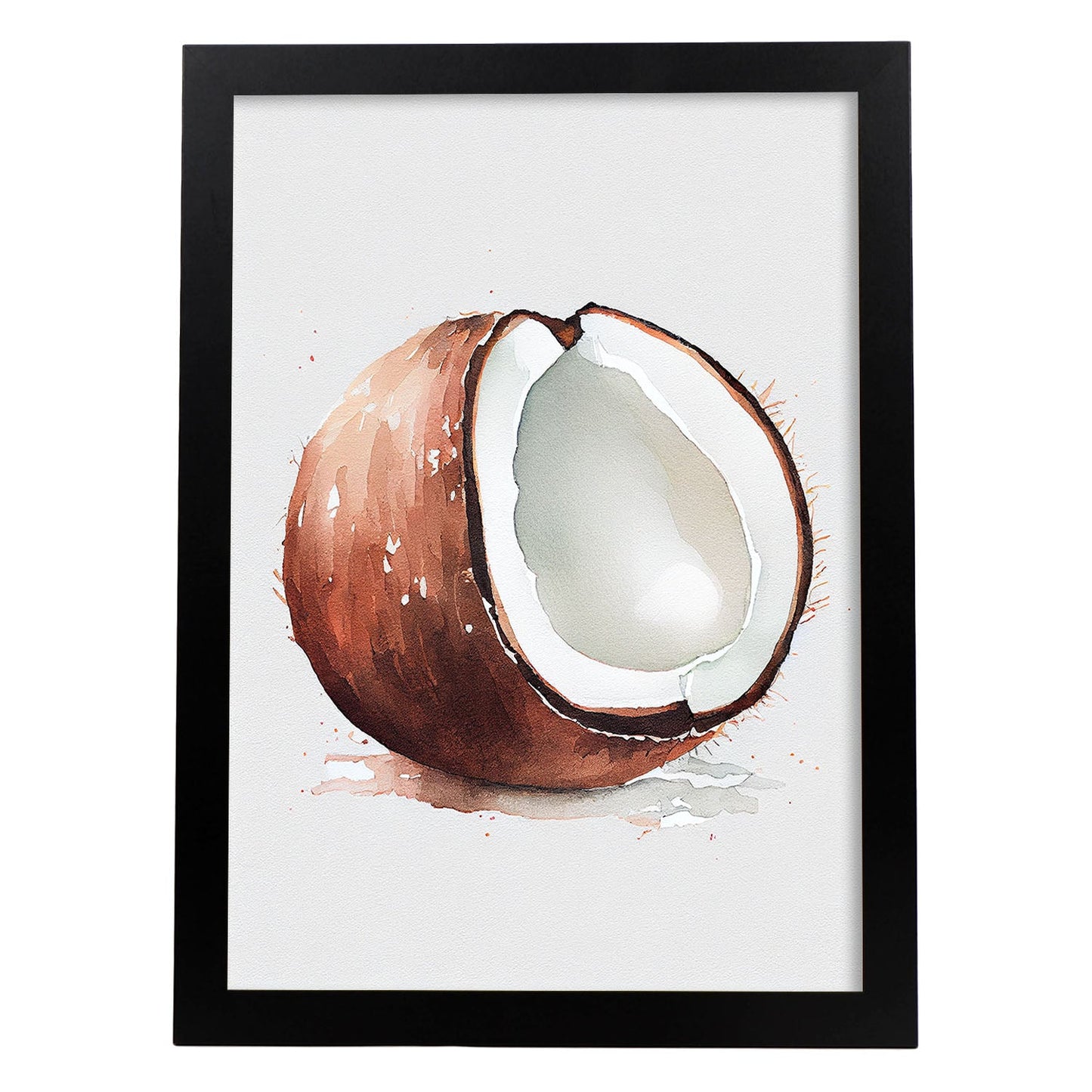 Nacnic minimalist Coconut_3. Aesthetic Wall Art Prints for Bedroom or Living Room Design.