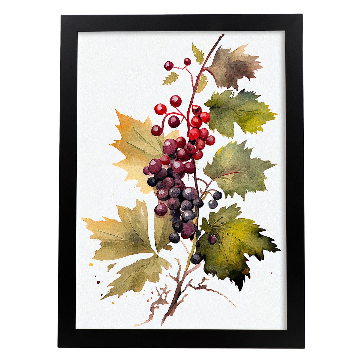 Nacnic minimalist Currant. Aesthetic Wall Art Prints for Bedroom or Living Room Design.