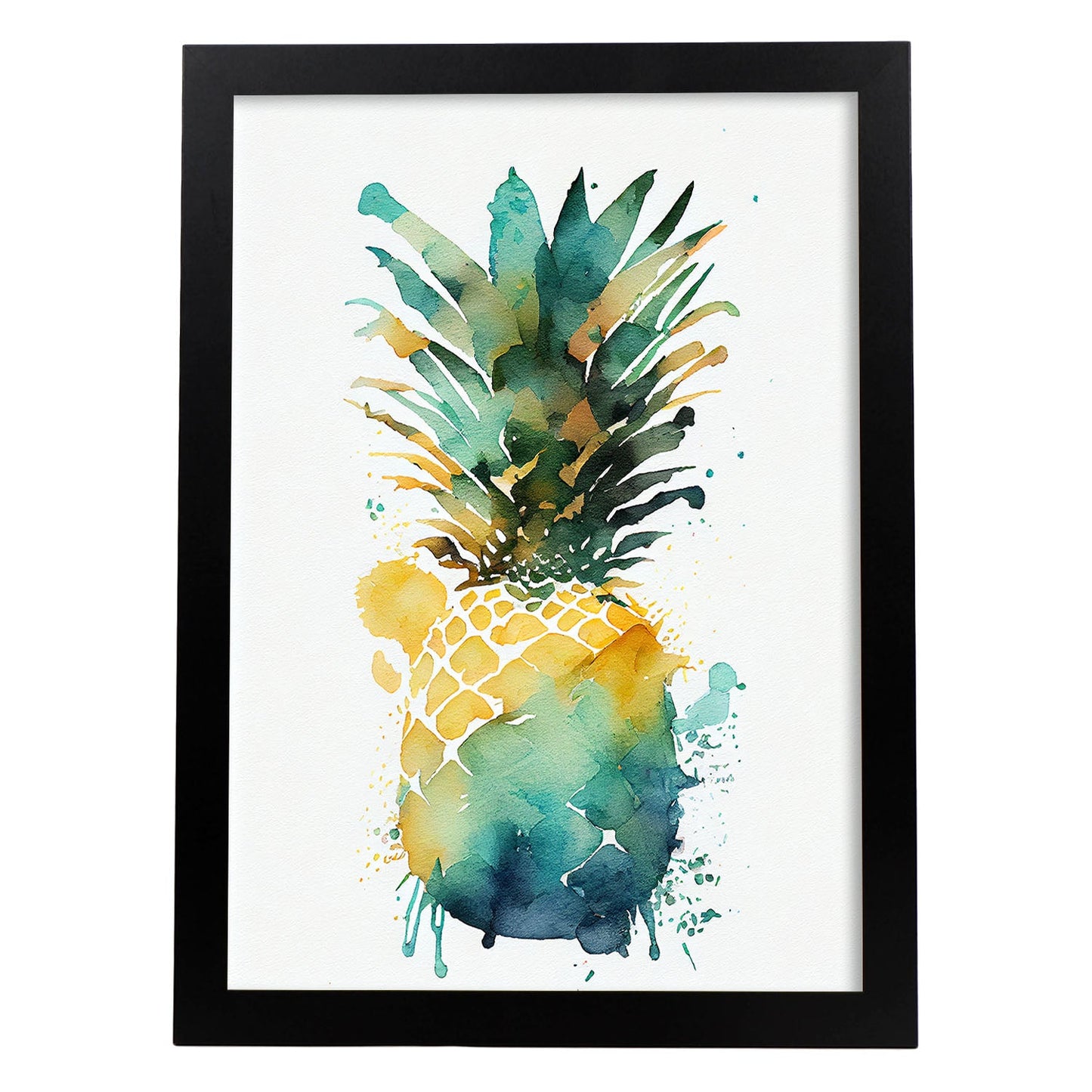 Nacnic minimalist Pineapple_1. Aesthetic Wall Art Prints for Bedroom or Living Room Design.