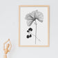 Nacnic Laminas de Arte Minimalista de Capuchina