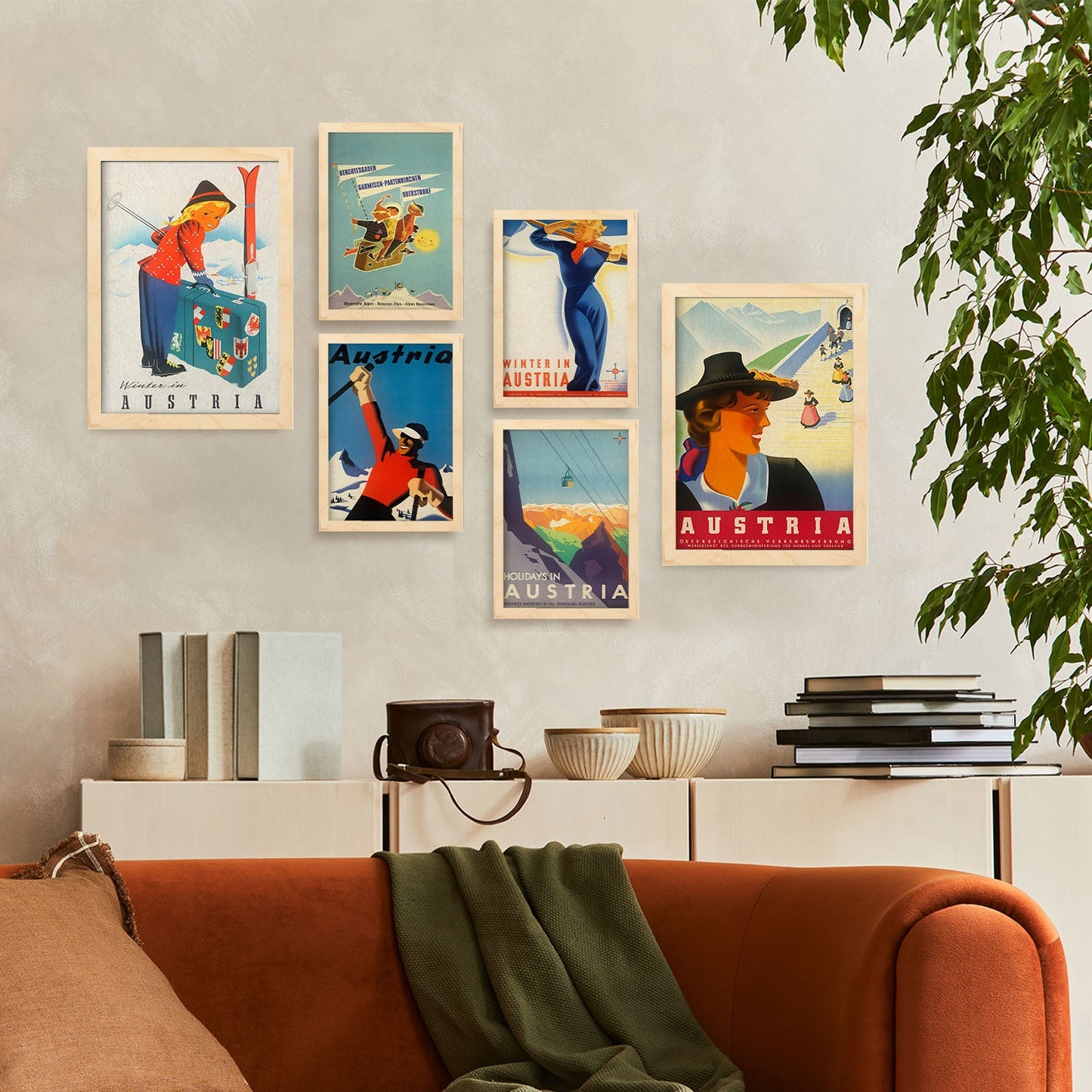Nacnic paises estados unidos vintage. Aesthetic Wall Art Prints for Bedroom or Living Room Design.