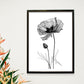 Lámina Nacnic Arte Minimalista de Amapola_2