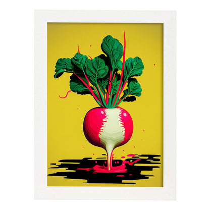 Laminas Pop Art de Rábano Nacnic