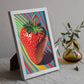 Lámina Nacnic Pop Art de Fresa para Dormitorio