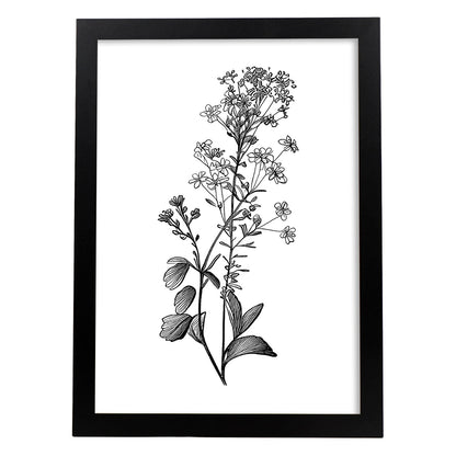 Nacnic Lámina de Arte Minimalista Sweet Alyss