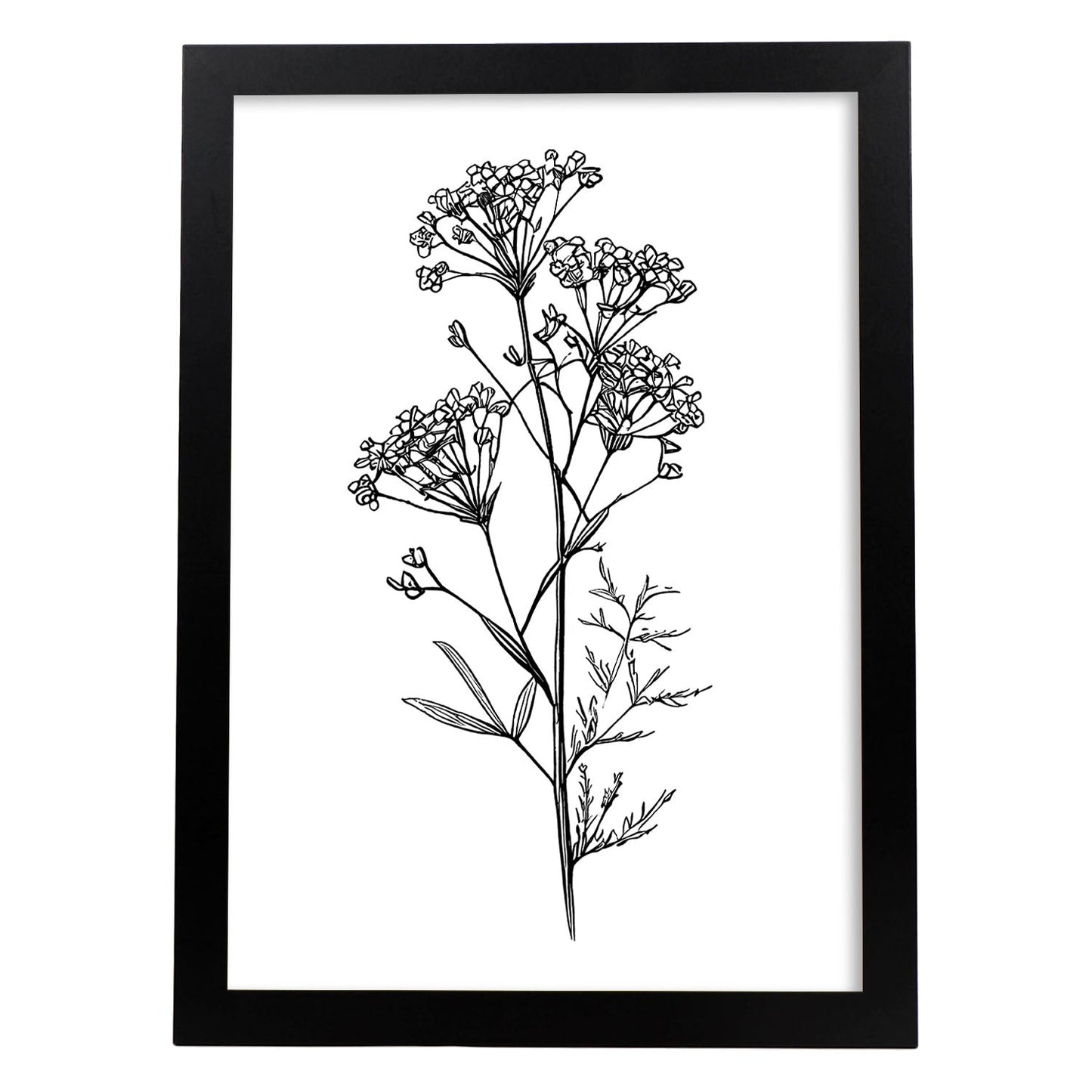 Nacnic Sweet Alyss Minimalist Line Art_3. Aesthetic Wall Art Prints for Bedroom or Living Room Design.