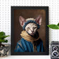 Nacnic un gato tipo cornish rex vestido con ropa humana. Estampados de arte de pared estético para el diseño de dormitorio o sala de estar.-Artwork-Nacnic-Nacnic Estudio SL