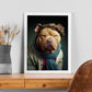 Nacnic Un perro tipo chino Shar. Estampados de arte de pared estético para el diseño de dormitorio o sala de estar.-Artwork-Nacnic-Nacnic Estudio SL