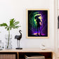 Nacnic una escena de película de la figura dinámica de estilo alienígena Pixar. Estampados de arte de pared estético para el diseño de dormitorio o sala de estar.-Artwork-Nacnic-Nacnic Estudio SL