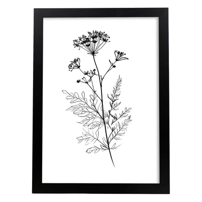 Nacnic Verbena Arte Minimalista Línea_1 Láminas