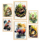 Conjunto de Láminas Acuarela Animal Nacnic_9