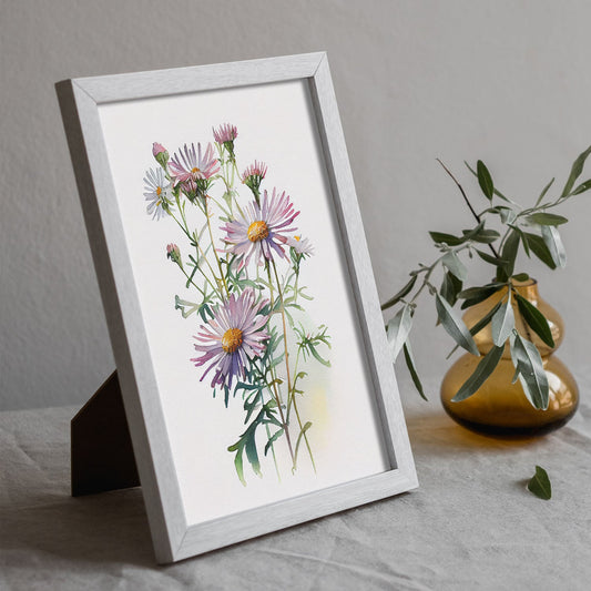 Lámina Nacnic Acuarela Minimalista Aster_3