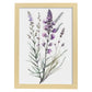 Nacnic watercolor minmal Lavender_2. Aesthetic Wall Art Prints for Bedroom or Living Room Design.-Artwork-Nacnic-A4-Marco Madera Clara-Nacnic Estudio SL